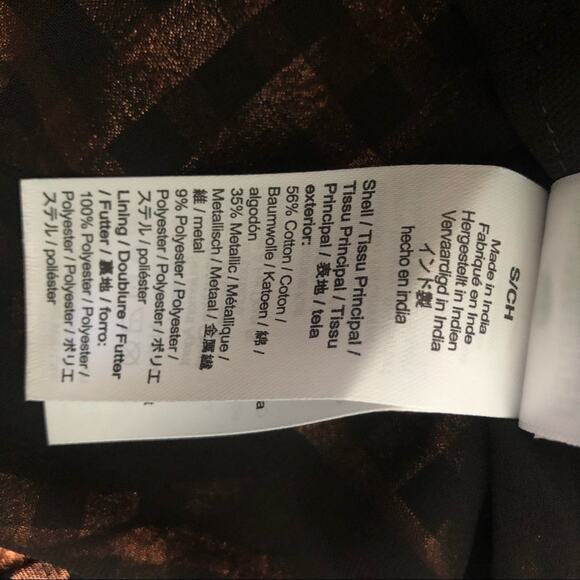 J. Crew Crinkle Gingham Ruffleneck Sleeveless Top NEW - Picture 9 of 9